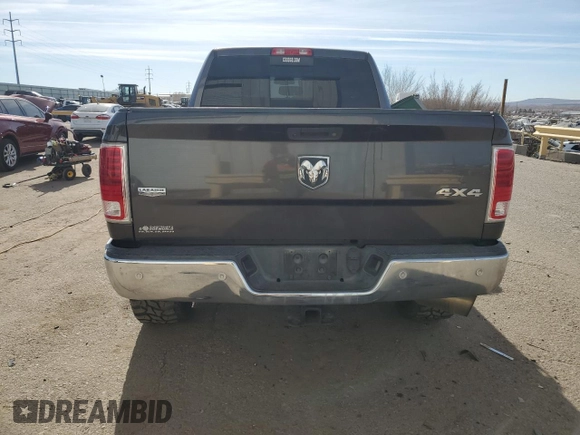 2017 Ram 2500 Laramie with VIN 3C6UR5FL2HG755056, listed as a Copart auction lot 85668644 with 198,343 mi miles and Salvage Title. Bid and sale history available at carsss.com. Image 6.