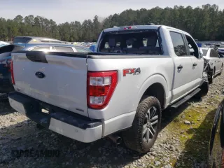 2023 Ford F-150 XL with VIN 1FTEW1EPXPKF22701, listed as a Copart auction lot 85271204 with 0 mi miles and Salvage Title. Bid and sale history available at carsss.com. Image 3.