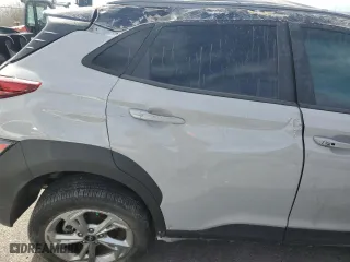 2023 Hyundai Kona SEL with VIN KM8K6CAB3PU984395, listed as a Copart auction lot 46183355 with 0 mi miles and Salvage Title. Bid and sale history available at carsss.com. Image 10.