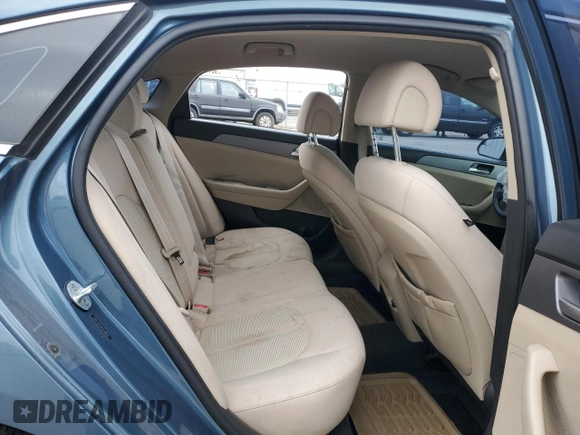 2015 Hyundai Sonata 2.4L SE with VIN 5NPE24AF8FH038856, listed as a Copart auction lot 54543965 with 206,522 mi miles and Salvage Title. Bid and sale history available at carsss.com. Image 10.