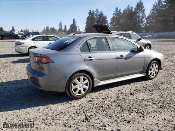 2015 Mitsubishi Lancer ES with VIN JA32U2FU5FU009232, listed as a Copart auction lot 53818605 with 139,296 mi miles and Salvage Title. Bid and sale history available at carsss.com. Image 3.