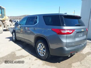 2020 Chevrolet Traverse LS with VIN 1GNERFKW0LJ115378, listed as a IAAI auction lot 41725977 with 149,270 mi miles and . Bid and sale history available at DreamBid. Image 3.