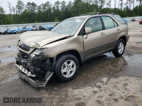 2001 Lexus RX 300 с VIN JTJGF10U110108910, выставлен на аукционе Copart как лот 58805255 с пробегом 148 982 миль миль и Списание • Salvage title. История ставок и продаж доступна на DreamBid. Изображение 1.