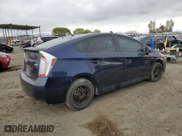 2012 Toyota Prius One with VIN JTDKN3DU1C0333210, listed as a Copart auction lot 56176955 with 227,314 mi miles and Clean Title. Bid and sale history available at DreamBid. Image 3.
