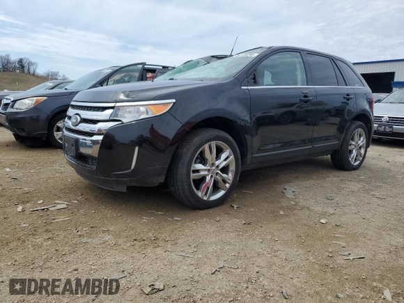 2012 Ford Edge Limited with VIN 2FMDK4KC4CBA26609, listed as a Copart auction lot 54130295 with 153,477 mi miles and Clean Title. Bid and sale history available at carsss.com. Image 1.