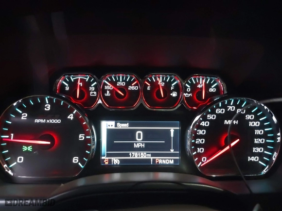 2014 Chevrolet Silverado 1500 LTZ with VIN 3GCUKSEC1EG223774, listed as a IAAI auction lot 41651956 with 178,150 mi miles. Bid and sale history available at carsss.com. Image 7.