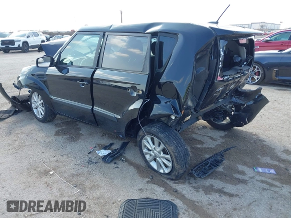 2012 Kia Soul + with VIN KNDJT2A62C7747931, listed as a IAAI auction lot 41523553 with 1 mi miles. Bid and sale history available at carsss.com. Image 3.