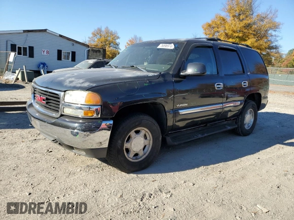 2004 GMC Yukon SLE with VIN 1GKEK13V24J236327, listed as a Copart auction lot 76896974 with 151,028 mi miles and Salvage Title. Bid and sale history available at carsss.com. Image 1.