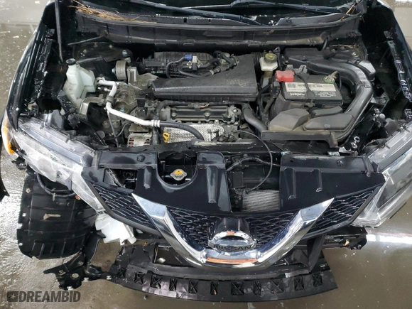 2016 Nissan Rogue S with VIN JN8AT2MV8GW131105, listed as a Copart auction lot 45991005 with 86,704 mi miles and Salvage Title. Bid and sale history available at carsss.com. Image 12.