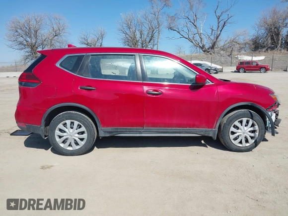 2017 Nissan Rogue SV with VIN JN8AT2MVXHW255006, listed as a IAAI auction lot 41788317 with 83,928 mi miles. Bid and sale history available at carsss.com. Image 14.