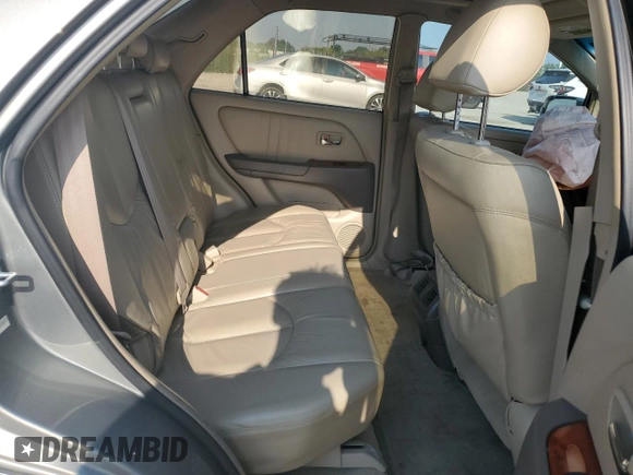 2001 Lexus RX 300 with VIN JTJHF10U910192723, listed as a Copart auction lot 66201614 with 0 mi miles and Salvage Title. Bid and sale history available at carsss.com. Image 11.