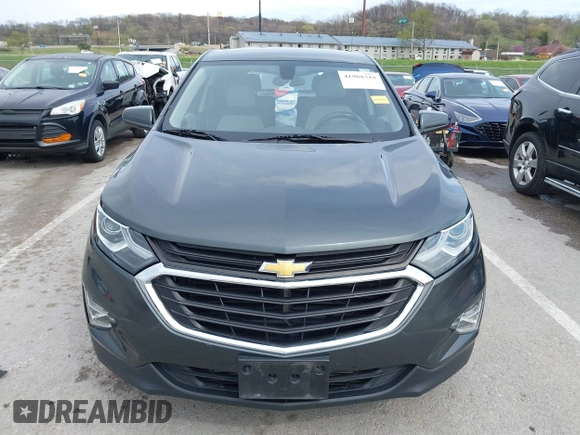 2018 Chevrolet Equinox LT with VIN 3GNAXJEV0JS579163, listed as a IAAI auction lot 41988318 with 85,004 mi miles and . Bid and sale history available at DreamBid. Image 13.