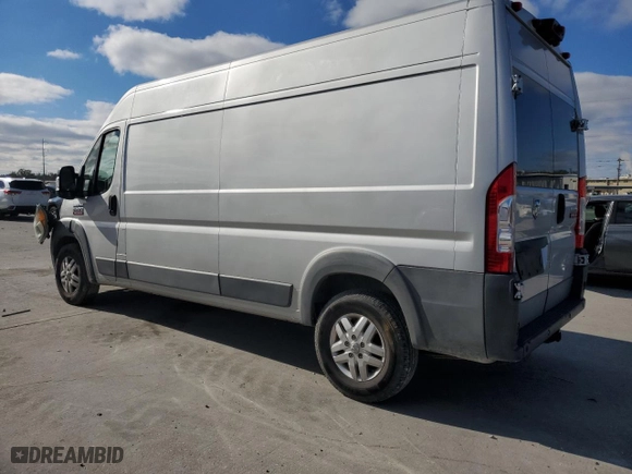 2016 Ram ProMaster Cargo Van with VIN 3C6TRVDG3GE106328, listed as a Copart auction lot 87297454 with 117,515 mi miles and Salvage Title. Bid and sale history available at carsss.com. Image 2.