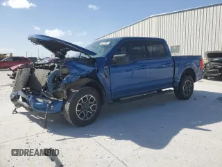 2022 Ford F-150 XL with VIN 1FTEW1EP2NKD74606, listed as a Copart auction lot 49573965 with 63,117 mi miles and Salvage Title. Bid and sale history available at carsss.com. Image 1.