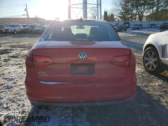 2016 Volkswagen Jetta Sedan 2.0T GLI SE with VIN 3VW5T7AJ8GM226398, listed as a Copart auction lot 41458415 with 105,810 mi miles and Salvage Title. Bid and sale history available at carsss.com. Image 6.