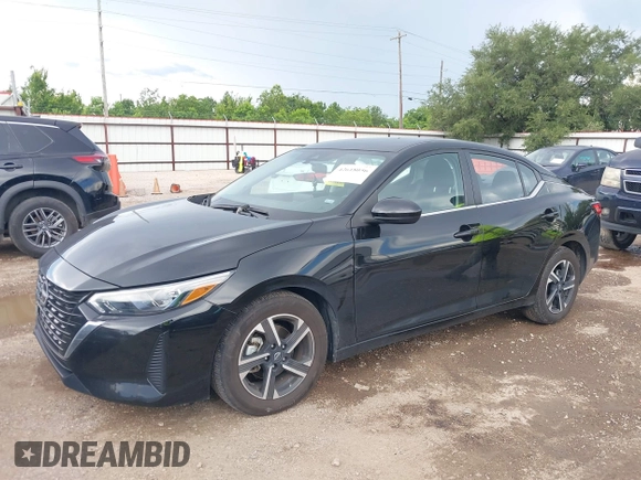 2024 Nissan Sentra SV with VIN 3N1AB8CV1RY346794, listed as a IAAI auction lot 42618056 with 23,694 mi miles and . Bid and sale history available at DreamBid. Image 17.