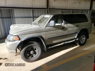 2002 Mitsubishi Montero Sport ES with VIN JA4LS21H32J058330, listed as a Copart auction lot 83523844 with 186,781 mi miles and Salvage Title. Bid and sale history available at carsss.com. Image 1.