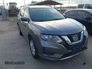 2017 Nissan Rogue SV with VIN KNMAT2MV1HP583081, listed as a IAAI auction lot 42156332 with 105,723 mi miles. Bid and sale history available at carsss.com. Image 1.
