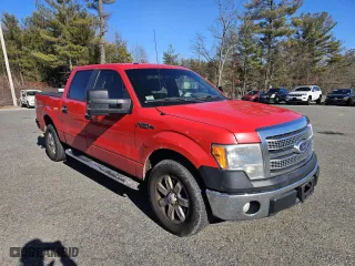 2013 Ford F-150 XLT with VIN 1FTFW1E65DFA40119, listed as a Copart auction lot 47885525 with 180,430 mi miles and Clean Title. Bid and sale history available at carsss.com. Image 1.