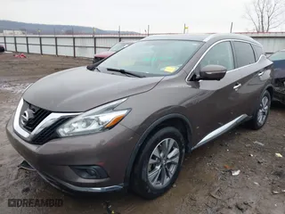 2015 Nissan Murano S with VIN 5N1AZ2MH6FN281959, listed as a IAAI auction lot 41413597 with 205,621 mi miles. Bid and sale history available at carsss.com. Image 2.