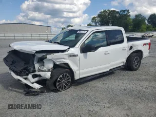 2018 Ford F-150 XL z VIN 1FTEW1EG7JFA64678, wystawiony jako Copart lot #56411315 z przebiegiem 148 775 mil mil oraz Szkoda całkowita • Salvage title. Historia ofert i sprzedaży dostępna na DreamBid. Obrazek 1.