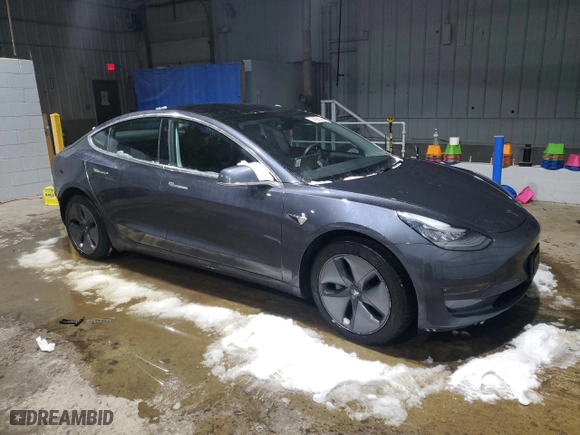 2019 Tesla Model 3 Long Range with VIN 5YJ3E1EB4KF520690, listed as a Copart auction lot 44522635 with 79,986 mi miles and Salvage Title. Bid and sale history available at carsss.com. Image 4.