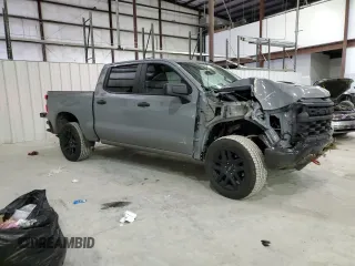 2024 Chevrolet Silverado 1500 Custom Trail Boss with VIN 3GCPDCEK2RG183022, listed as a Copart auction lot 82964444 with 21,314 mi miles and Salvage Title. Bid and sale history available at carsss.com. Image 4.