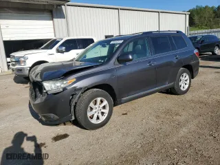 2013 Toyota Highlander with VIN 5TDZK3EH3DS105149, listed as a Copart auction lot 50462015 with 153,359 mi miles and Salvage Title. Bid and sale history available at carsss.com. Image 1.