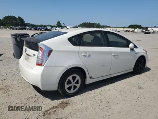 2012 Toyota Prius One with VIN JTDKN3DU2C5417524, listed as a Copart auction lot 55421895 with 253,134 mi miles and Clean Title. Bid and sale history available at DreamBid. Image 3.