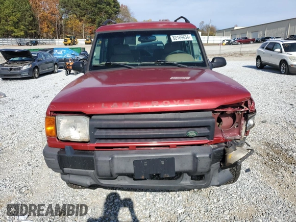 1997 Land Rover Discovery SD z VIN SALJY1248VA719378, wystawiony jako Copart lot #82189834 z przebiegiem 136 302 mil mil oraz Szkoda całkowita • Salvage title. Historia ofert i sprzedaży dostępna na DreamBid. Obrazek 5.