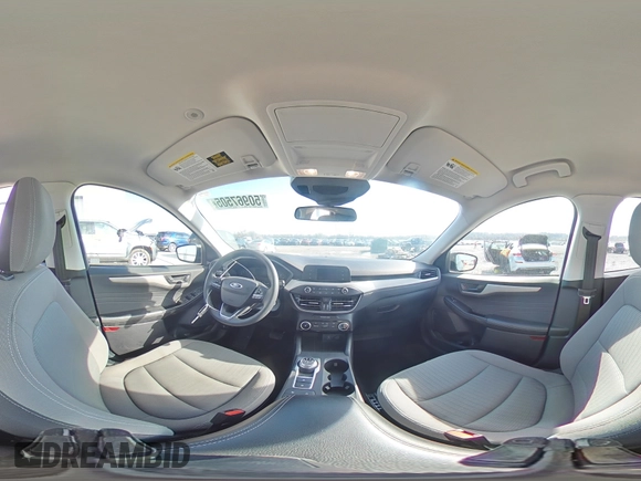 2022 Ford Escape S with VIN 1FMCU0F6XNUB51291, listed as a Copart auction lot 50967505 with 46,807 mi miles and Salvage title. Bid and sale history available at DreamBid. Image 15.