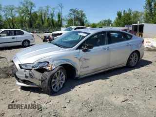 2017 Ford Fusion Hybrid SE with VIN 3FA6P0LU9HR234286, listed as a Copart auction lot 54794015 with 125,856 mi miles and Salvage title. Bid and sale history available at DreamBid. Image 1.