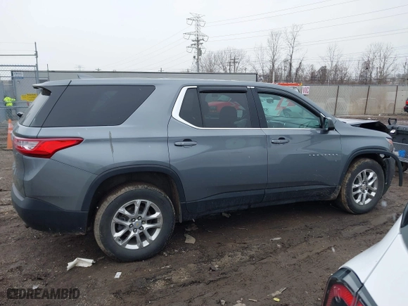 2021 Chevrolet Traverse LS with VIN 1GNEVFKW9MJ238206, listed as a IAAI auction lot 41554844 with 44,118 mi miles. Bid and sale history available at carsss.com. Image 13.