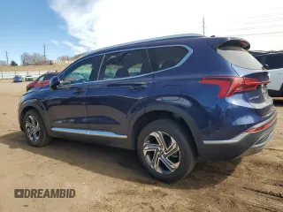 2021 Hyundai Santa Fe SEL with VIN 5NMS24AJ3MH326687, listed as a Copart auction lot 48205135 with 31,761 mi miles and Salvage Title. Bid and sale history available at carsss.com. Image 2.