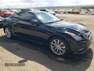 2014 Infiniti Q60 with VIN JN1CV6EL3EM132337, listed as a Copart auction lot 59591735 with 110,809 mi miles and Salvage title. Bid and sale history available at DreamBid. Image 4.
