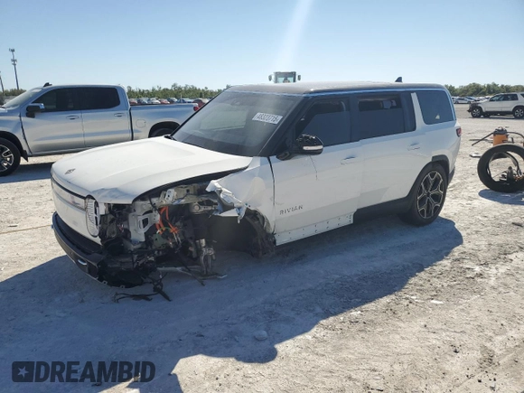 2022 Rivian R1S Launch Edition with VIN 7PDSGABL6NN002520, listed as a Copart auction lot 48323715 with Not Provided miles and Salvage Title. Bid and sale history available at carsss.com. Image 1.