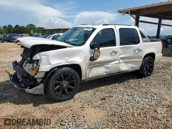2008 Chevrolet Avalanche LTZ with VIN 3GNFK12328G213760, listed as a Copart auction lot 53659755 with Not Provided miles and Salvage Title. Bid and sale history available at DreamBid. Image 1.