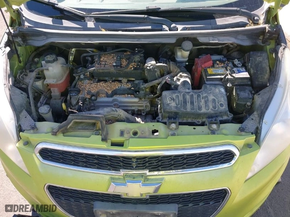 2013 Chevrolet Spark LS with VIN KL8CB6S90DC601525, listed as a IAAI auction lot 41605031 with 165,557 mi miles. Bid and sale history available at carsss.com. Image 10.