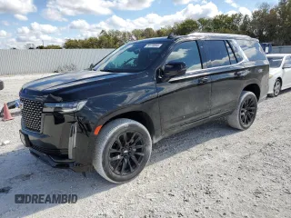 2023 Cadillac Escalade RWD Premium Luxury z VIN 1GYS3BKL3PR512922, wystawiony jako Copart lot #78170854 z przebiegiem 5 505 mil mil oraz Szkoda całkowita • Salvage title. Historia ofert i sprzedaży dostępna na DreamBid. Obrazek 1.