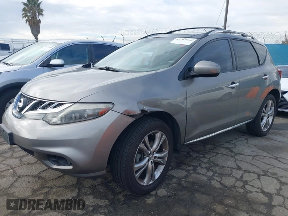 2011 Nissan Murano SL with VIN JN8AZ1MU3BW055849, listed as a IAAI auction lot 41767099 with 106,690 mi miles and . Bid and sale history available at DreamBid. Image 17.
