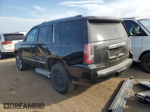 2016 GMC Yukon Denali with VIN 1GKS2CKJ5GR433172, listed as a Copart auction lot 72174934 with 60,453 mi miles and Salvage Title. Bid and sale history available at carsss.com. Image 2.