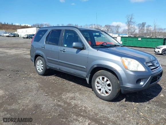 2006 Honda CR-V EX SE with VIN SHSRD78956U409363, listed as a IAAI auction lot 41984661 with 206,875 mi miles. Bid and sale history available at carsss.com. Image 1.