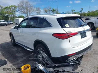 2025 Mercedes-Benz GLC with VIN W1NKM4HB3SF237083, listed as a IAAI auction lot 41666241 with 1 mi miles. Bid and sale history available at carsss.com. Image 3.