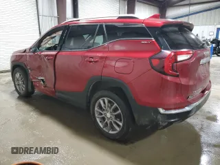 2022 GMC Terrain SLT with VIN 3GKALVEV4NL175721, listed as a Copart auction lot 86274264 with 56,121 mi miles and Salvage Title. Bid and sale history available at carsss.com. Image 2.