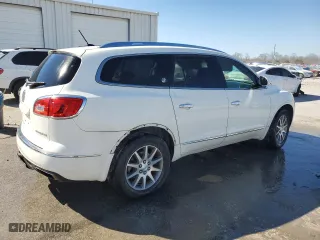 2015 Buick Enclave Leather with VIN 5GAKRBKD2FJ166650, listed as a Copart auction lot 46887895 with 100,258 mi miles and Salvage Title. Bid and sale history available at carsss.com. Image 3.