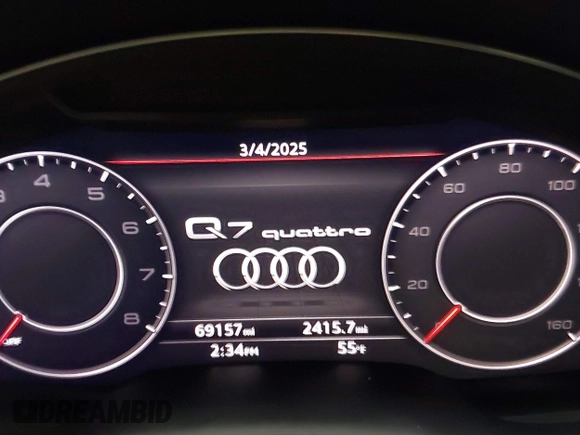 2018 Audi Q7 Premium Plus with VIN WA1LHAF76JD020886, listed as a IAAI auction lot 41719704 with 69,157 mi miles. Bid and sale history available at carsss.com. Image 7.