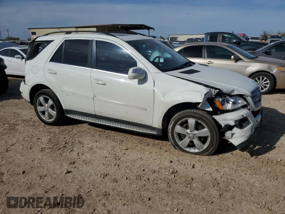 2010 Mercedes-Benz M 350 with VIN 4JGBB5GB2AA539489, listed as a Copart auction lot 83767804 with 139,277 mi miles and Salvage Title. Bid and sale history available at DreamBid. Image 4.