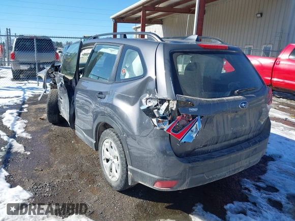 2021 Subaru Forester with VIN JF2SKADC8MH525278, listed as a IAAI auction lot 41419243 with 72,555 mi miles. Bid and sale history available at carsss.com. Image 3.