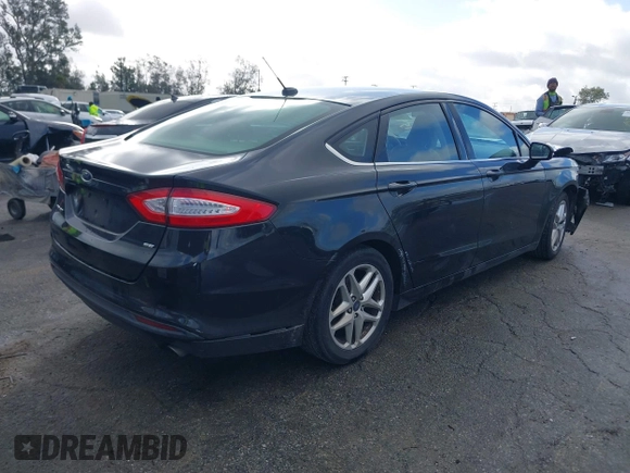 2013 Ford Fusion SE with VIN 3FA6P0H79DR216304, listed as a IAAI auction lot 41593482 with 125,480 mi miles. Bid and sale history available at carsss.com. Image 4.