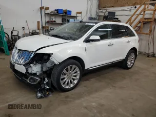 2012 Lincoln MKX with VIN 2LMDJ8JK7CBL10811, listed as a Copart auction lot 50154275 with 182,499 mi miles and Salvage Title. Bid and sale history available at DreamBid. Image 1.
